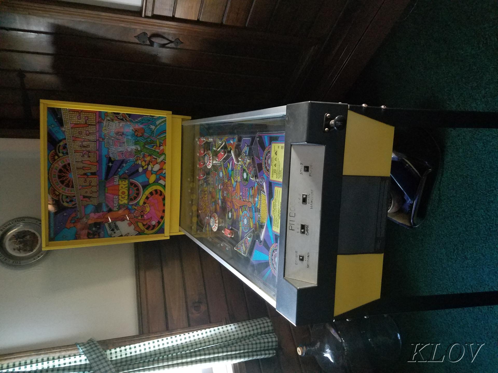 Las vegas pinball machine from mattel electronics