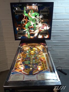 trident pinball machine