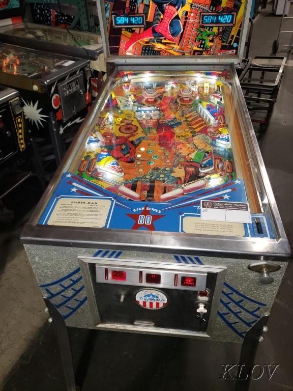 Amazing Spider-man - Pinball by Gottlieb, D. & Co.