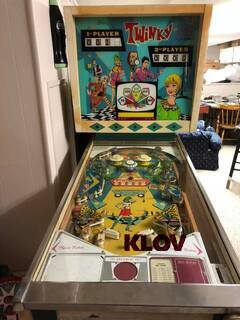 twinky pinball machine