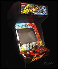 strider arcade machine