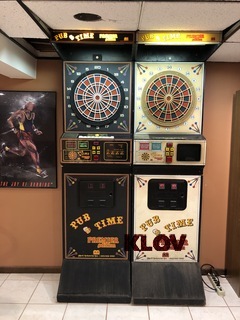 pub time dart machine