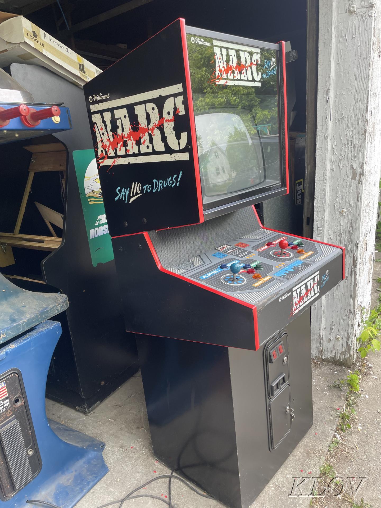 Rush N Attack Arcade Cabinet – Records and Rarities